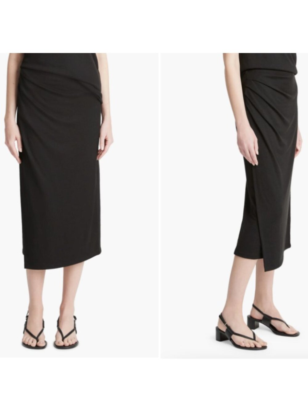Vince Side Drop Draped Skirt - Picture 5 of 10